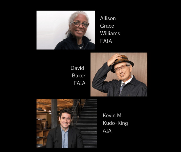 Jury 2021 Allison Grace williams FAIA David Baker FAIA