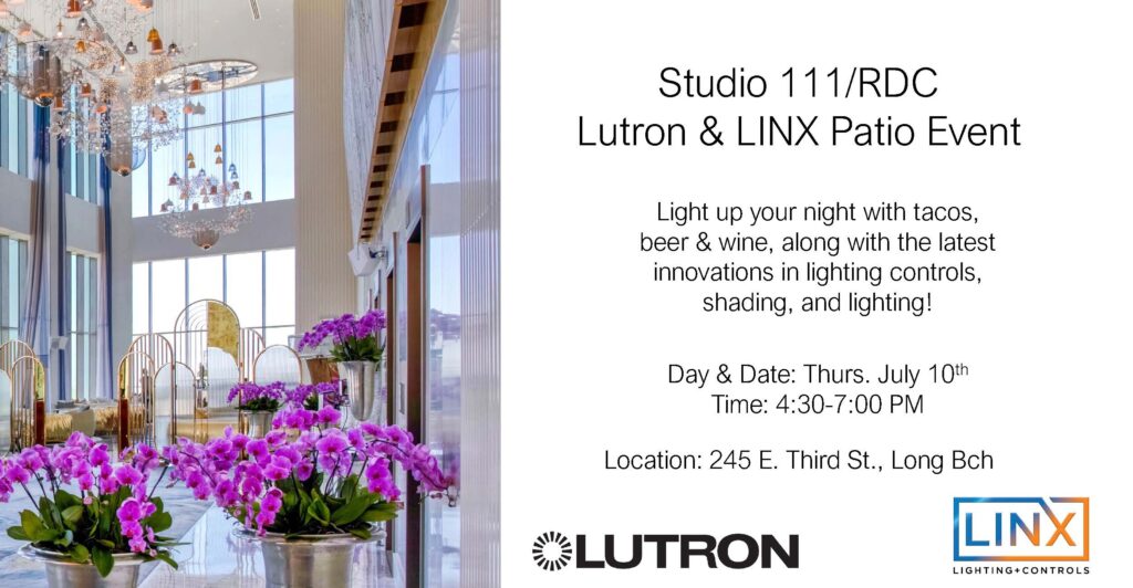 Invite for Patio Event Studio 111 RDC July 10 430-7 PM